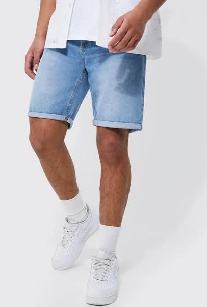 Tall Slim Rigid Denim Short