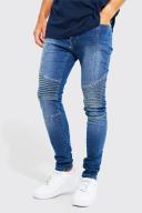 Tall Stretch Skinny Fit Biker Jean