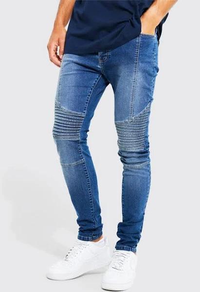 Tall Stretch Skinny Fit Biker Jean