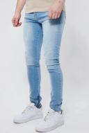 Tall Super Skinny Stretch Jean with Zip Hem