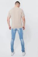 Tall Super Skinny Stretch Jean with Zip Hem