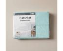 Target 250 Thread Count Polyester Cotton Flat Sheet | Blue | King Bed | Cotton/Polyester