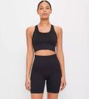Target Active Seamfree Ribbed Bike Shorts - Black - L - AfterPay & zipPay Available