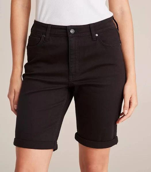 Target Bermuda Denim Shorts - Black - 14 - AfterPay & zipPay Available