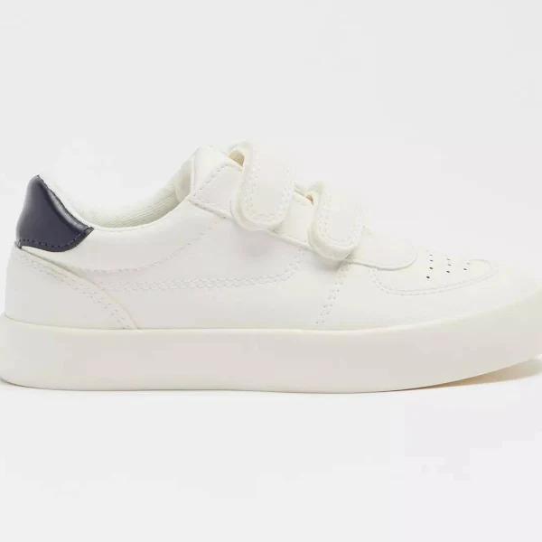 Target Kids Double Strap Retro Sneakers - White - 9 - AfterPay & zipPay Available