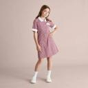 Target Kids Gingham School Dress | Green | Size 5-6
