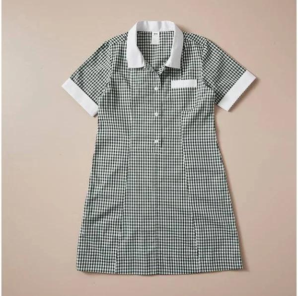 Target Kids Gingham School Dress | Green | Size 5-6