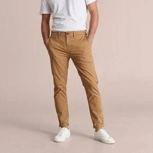 Target Man Slim Chino Pants | Brown | Size 40