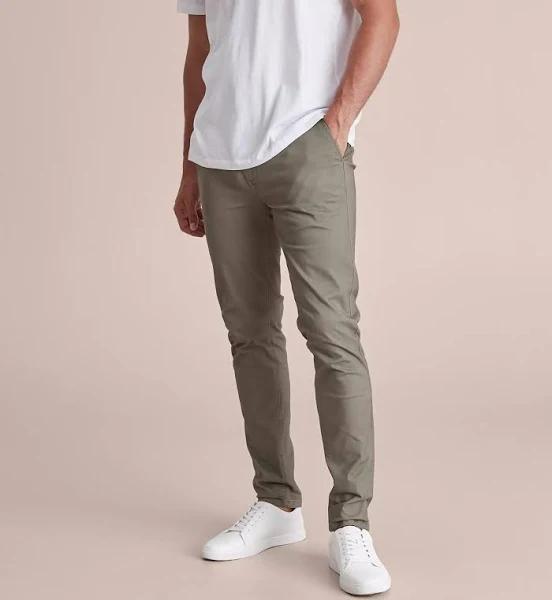 Target Man Slim Chino Pants | Green | Size 40