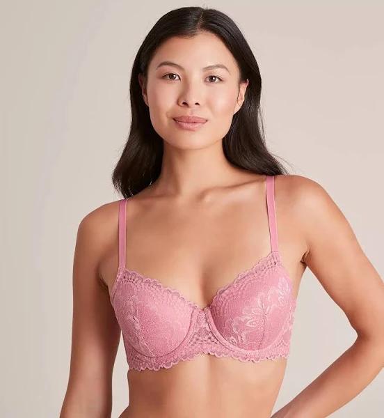 Target Woman Lace Balconette Bra; Style TLLBB090 | Pink | 14C | Size 14C