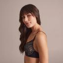 Target Woman Lace T-Shirt Bra; Style TLMLT090 | Black | 18D | Size 18D