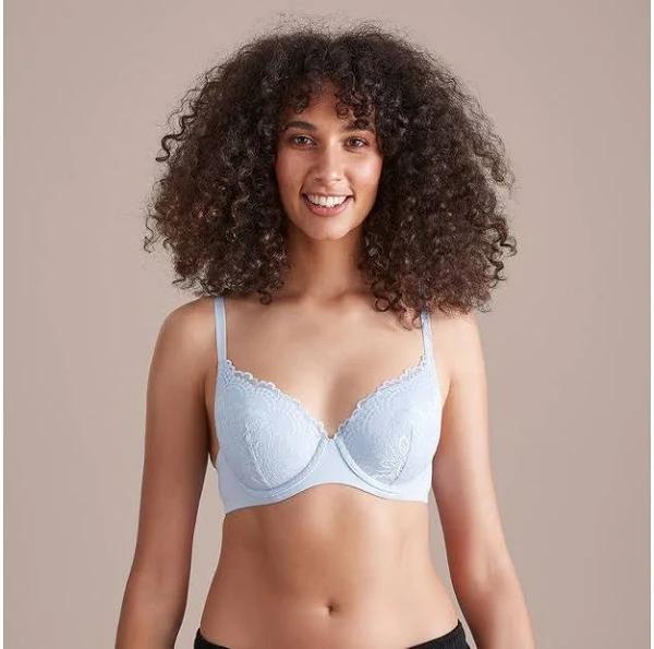 Target Woman Lace T-Shirt Bra; Style TLMLT090 | Blue | 12D | Size 12D