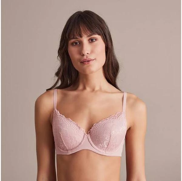 Target Woman Lace T-Shirt Bra; Style TLMLT090 | Pink | 16C | Size 16C