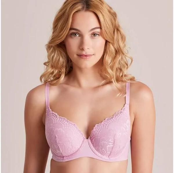 Target Woman Lace T-Shirt Bra; Style TLMLT090 | Purple | 12C | Size 12C