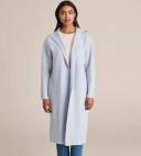 Target Woman Lounge Hooded Coatigan | Neutral | L-XL