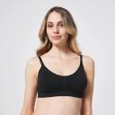 Target Woman Maternity Seamfree Wirefree Bra | Brown | Size 14