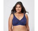 Target Woman Moulded Wirefree Bra; Style Y125FT | Blue | 18DD | Size 18DD