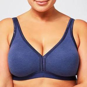 Target Woman Moulded Wirefree Bra; Style Y125FT | Blue | 22C | Size 22C