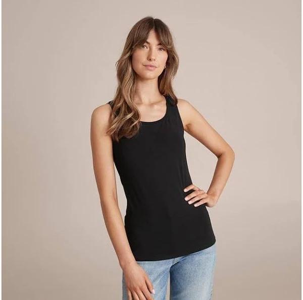 Target Woman Tank Top | Black | XS