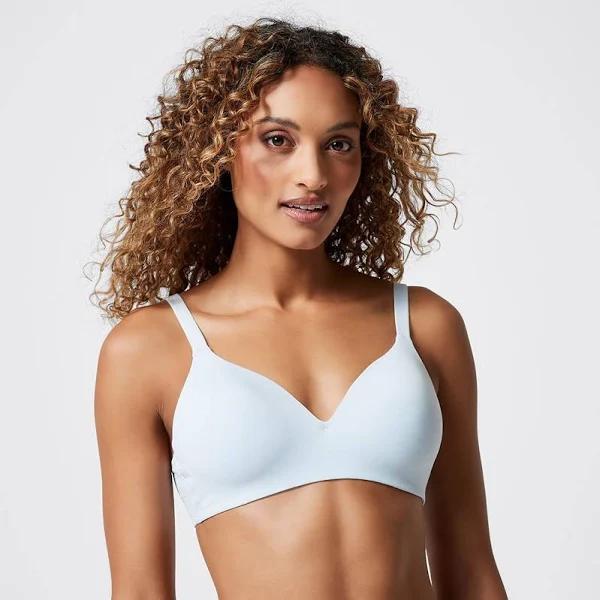 Target Woman Wirefree Soft Comfort Pull On Bra; Style LBR17071 | Blue | 14C | Size 14C