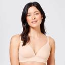 Target Woman Wirefree Soft Comfort T-Shirt Bra; Style T010 | Brown | 16B | Size 16B