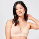 Target Woman Wirefree Soft Comfort T-Shirt Bra; Style T010 | Brown | 16B | Size 16B