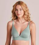 Target Woman Wirefree Soft Comfort T-Shirt Bra; Style T010 | Green | 10A | Size 10A