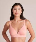 Target Woman Wirefree Soft Comfort T-Shirt Bra; Style T010 | Orange | 16D | Size 16D