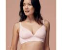 Target Woman Wirefree Soft Comfort T-Shirt Bra; Style T010 | Pink | 16B | Size 16B