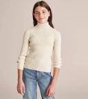 Target Youth Rib Knit Skivvy | Grey | Size 8