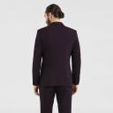 Tarocash Bailey Slim Suit Jacket Burgundy 32