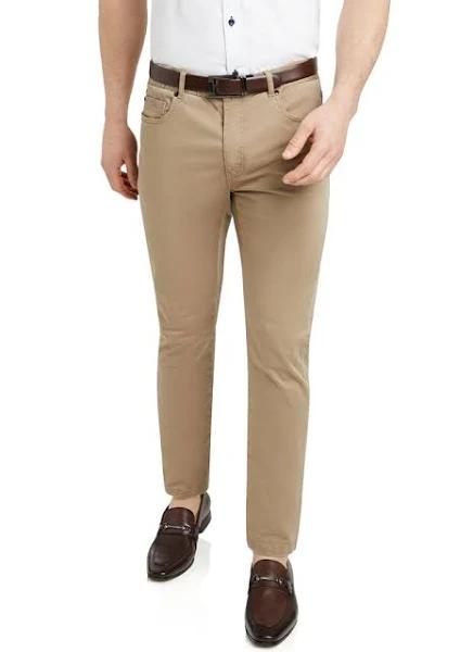 Tarocash Benny Stretch 5 Pkt Pant Sand 34