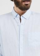 Tarocash Billy Pure Linen Shirt Ice Blue 4 XL