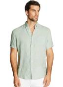 Tarocash Billy Pure Linen Shirt Light Green 5XL