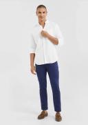 Tarocash Billy Pure Linen Shirt White M