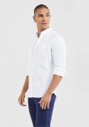Tarocash Billy Pure Linen Shirt White M