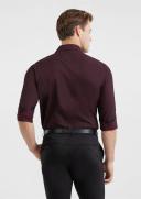 Tarocash Cassius Textured Shirt Burgundy XS