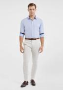 Tarocash Cassius Textured Shirt Light Blue XS