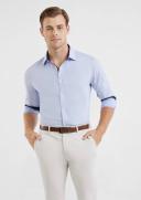 Tarocash Cassius Textured Shirt Light Blue XS
