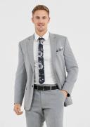 Tarocash Duval Slim Check Suit Jacket Mid Grey 36