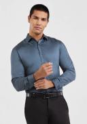 Tarocash Gallagher Slim Stretch Shirt Dark Blue XXXL
