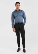 Tarocash Gallagher Slim Stretch Shirt Dark Blue XXXL