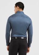 Tarocash Gallagher Slim Stretch Shirt Dark Blue XXXL