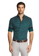 Tarocash Gallagher Slim Stretch Shirt Emerald 5 XL