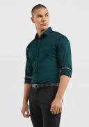 Tarocash Gallagher Slim Stretch Shirt Emerald 5 XL