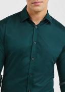 Tarocash Gallagher Slim Stretch Shirt Emerald 5 XL
