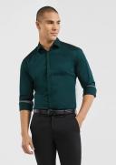 Tarocash Gallagher Slim Stretch Shirt Emerald 5 XL
