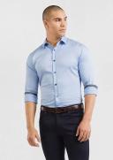Tarocash Gallagher Slim Stretch Shirt Light Blue 4XL