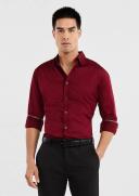 Tarocash Gallagher Slim Stretch Shirt Red XL