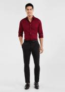 Tarocash Gallagher Slim Stretch Shirt Red XL